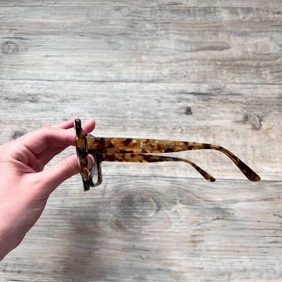 Patricia Nash Jackie Oversized Dunmore Tort Tortoise Sunglasses Square Frame main image 11